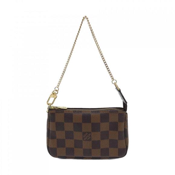 LOUIS VUITTON Brown Damier Pochette Pouch - Picture 1 of 5